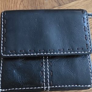 Fossil Black Leather Wallet